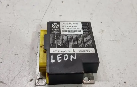 Seat Leon (1P) Airbag control unit/module 3C0909605E