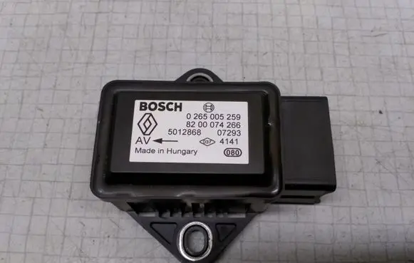 Renault Megane II ESP acceleration yaw rate sensor 0265005259 8200074266 5012868