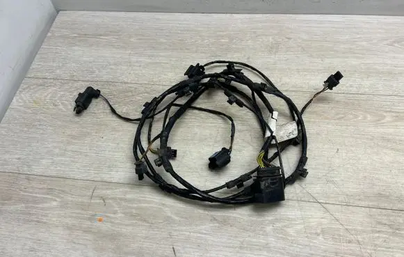 Volkswagen Touareg II Parking sensor (PDC) wiring loom 7P6971095AD 7P6971095AA