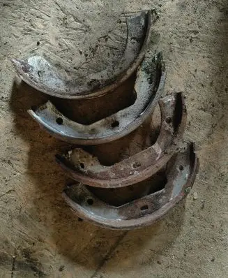 BMW X6 E71 Handbrake/parking brake pads 