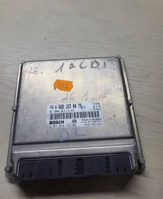 Mercedes-Benz E W212 Engine control unit/module A6681530079 28RTE000 0281010752