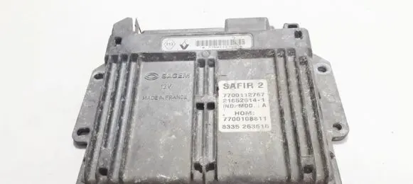 Renault Kangoo I Engine control unit/module 7700112767 21652514-1