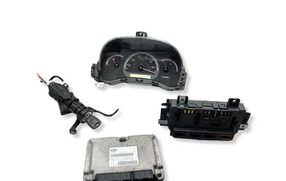 Fiat Panda II Engine ECU kit and lock set 51834074 S118578020J 51783782