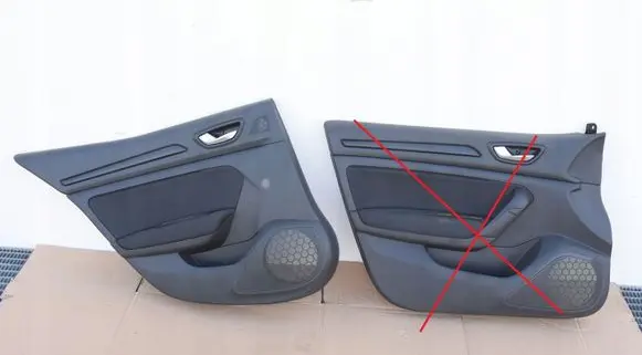 Renault Megane IV Rear door card panel trim H5F408
