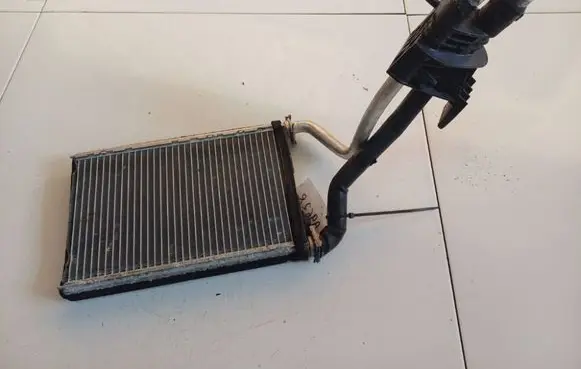 Heater blower radiator