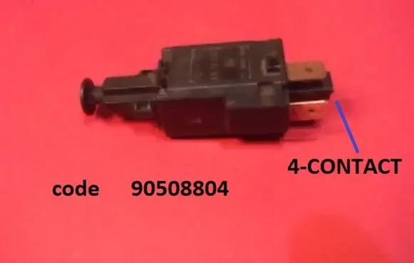 Volkswagen Polo III 6N 6N2 6NF Brake pedal sensor switch 90508804