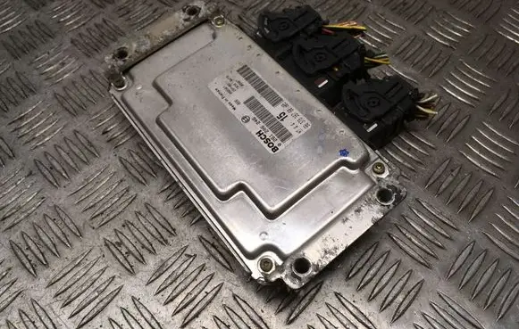 Renault Scenic II - Grand scenic II Engine control unit/module 0261206246 9637838780 000907