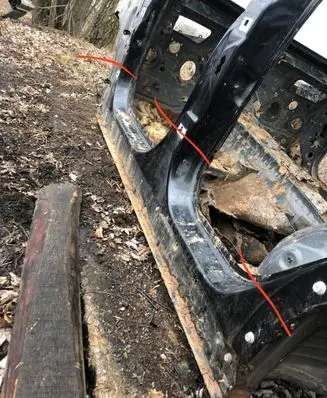 BMW X4 G02 Front sill (body part) 