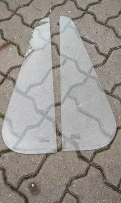 LDV Convoy Front door window/glass (coupe) 
