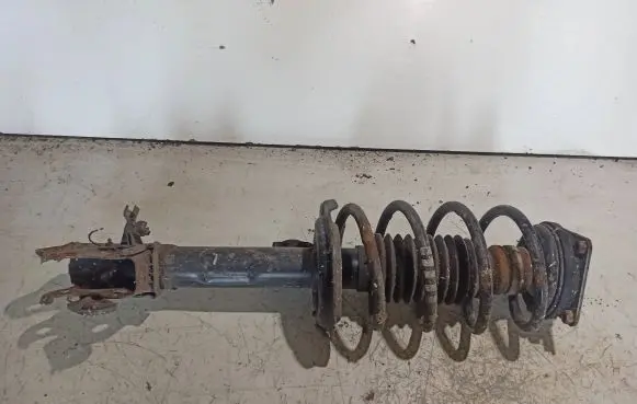 Front shock absorber with coil spring