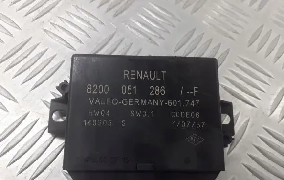 Renault Laguna II Parking PDC control unit/module 8200051286