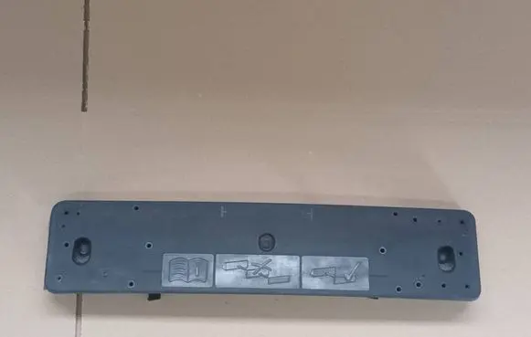 Mercedes-Benz EQE v295 Number plate surrounds holder frame A2958856801