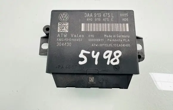 Volkswagen Touran II Parking PDC control unit/module 3AA919475L 304430 4H0919475E
