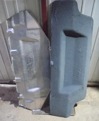Maserati Quattroporte Trunk/boot trim cover 