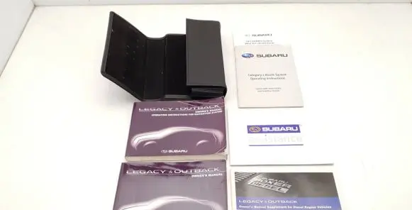 Subaru Legacy Owners service history hand book 