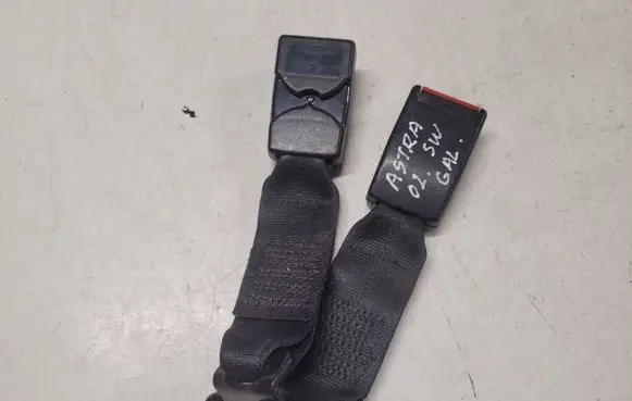 Middle seatbelt buckle (rear)