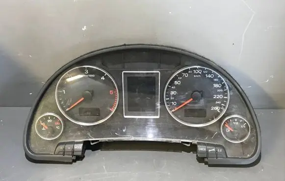 Audi A4 S4 B7 8E 8H Speedometer (instrument cluster) 8E0920931P 4361000207 0263621F1