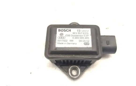Audi A6 S6 C5 4B ESP acceleration yaw rate sensor 8E0907637A 0265005245