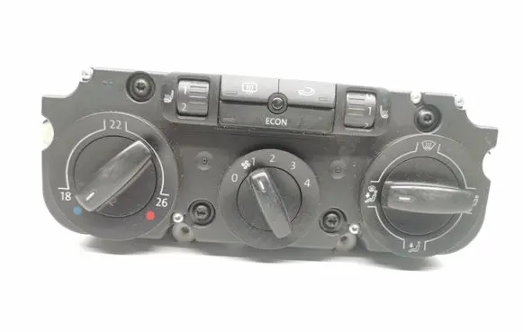 Volkswagen Golf V Climate control unit 537011CF