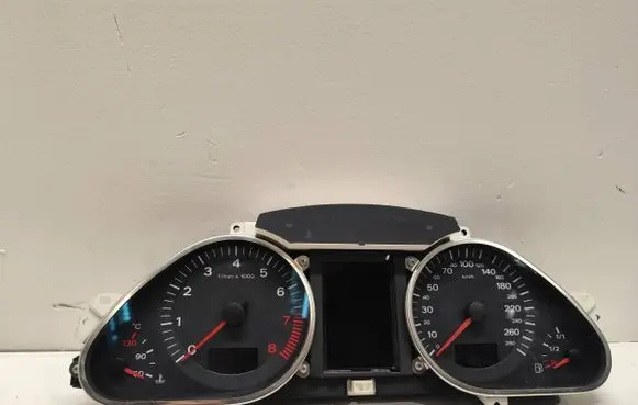 Audi A6 S6 C6 4F Speedometer (instrument cluster) 4F0920901B 4F0910900C 503000733600