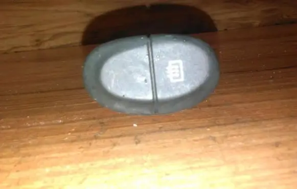 Renault Megane I Windscreen/window heater switch