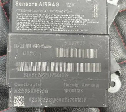 Fiat Punto Evo Airbag control unit/module 51897787 4877787117 25110815K