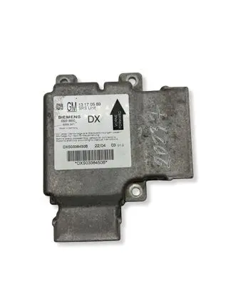 Opel Vectra C Airbag control unit/module 13170589 330518650 5WK43471