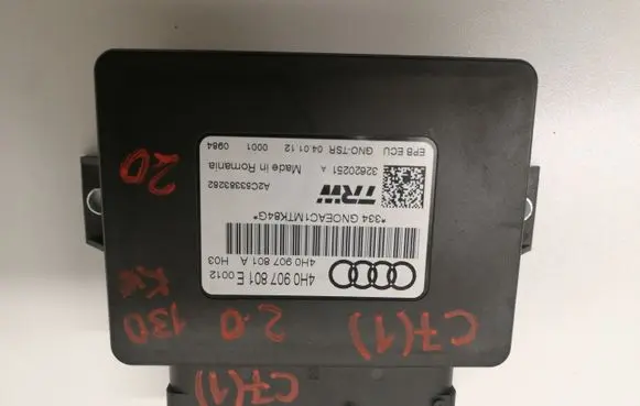 Audi A6 C7 Hand brake control module 4H0907801E