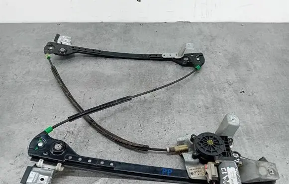 Front door window regulator with motor