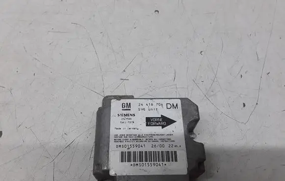 Opel Zafira A Airbag control unit/module 24416704 5WK42978