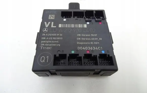 Mercedes-Benz E W212 Door control unit/module A2129004402