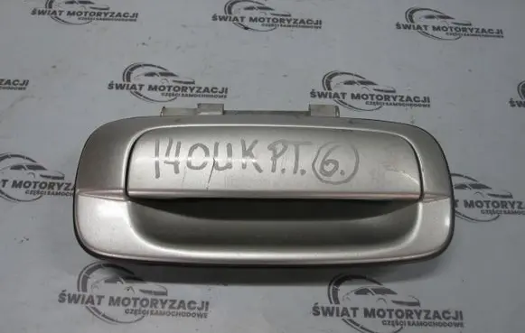 Rear door exterior handle