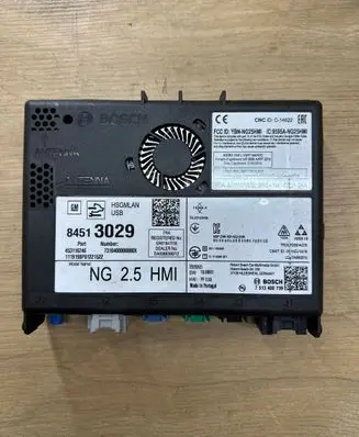Opel Astra K GPS navigation control unit/module 84513029