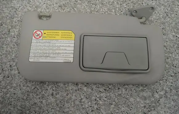 Mitsubishi Lancer VIII Sun visor