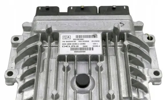 Peugeot 407 Engine control unit/module 9665465580