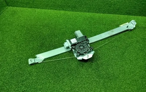 Front door window regulator with motor