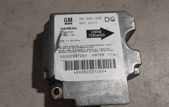 Opel Zafira A Airbag control unit/module 90582536