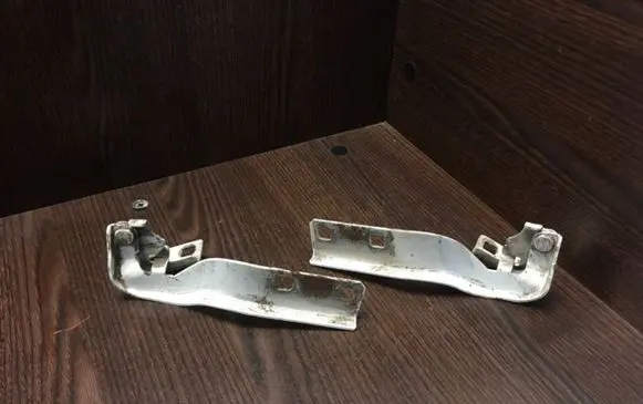 Fiat Ducato Engine bonnet/hood hinges 1342115080 1342114080