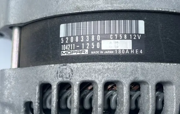 Jeep Renegade Generator/alternator 1042111250 52083380