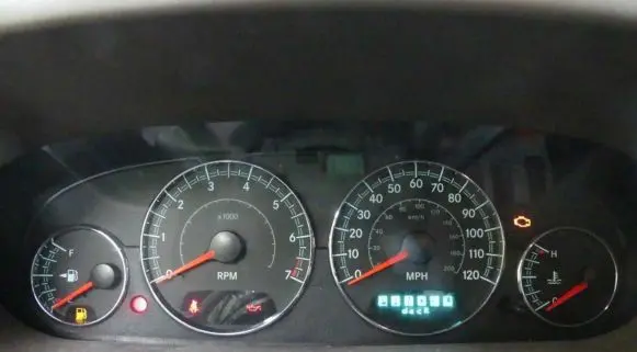 Chrysler Sebring (ST-22 - JR) Speedometer (instrument cluster) P04602472AB IMPRK1248609