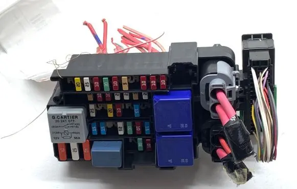 Renault Megane III Fuse box set 