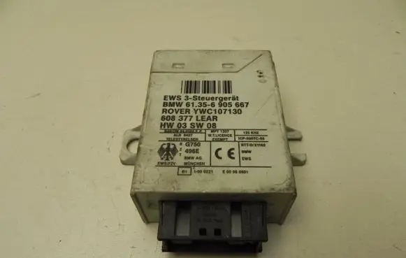 BMW X5 E53 Alarm control unit/module 6905667 G1602