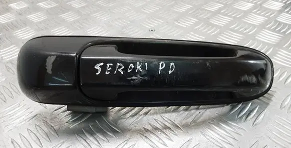 Front door exterior handle