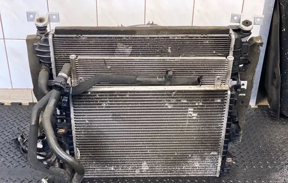 Jaguar F-Type Radiator set EX5319710AA EX538C607AC 9W838K230AB