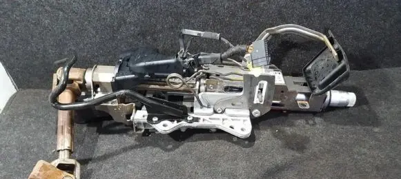 Steering wheel axle