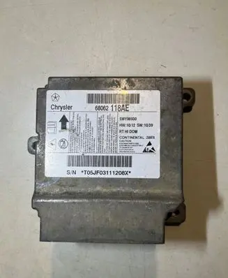 Chrysler Town & Country V Airbag control unit/module 68062118AE T05JF03111208X 5WY86930