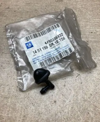 Opel Corsa B Rear window washer spray nozzle 90386432