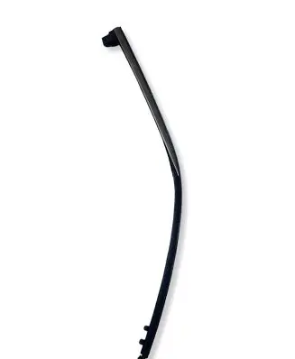 Citroen C4 II Picasso Front door glass trim molding 9677096480