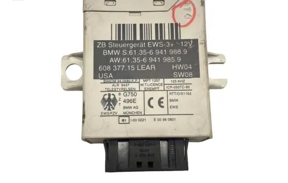 BMW X5 E53 Immobilizer control unit/module 6941985 61356941985 6941986