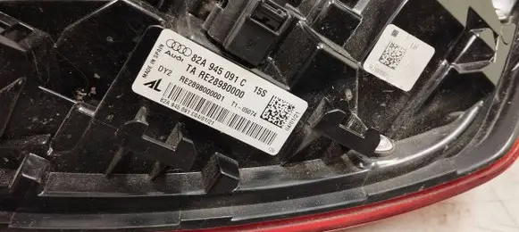Audi A1 Rear/tail lights 82a945091c